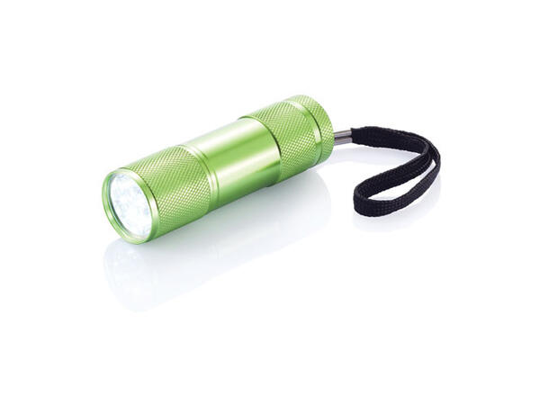 Lommelykt Quattro aluminium lime 